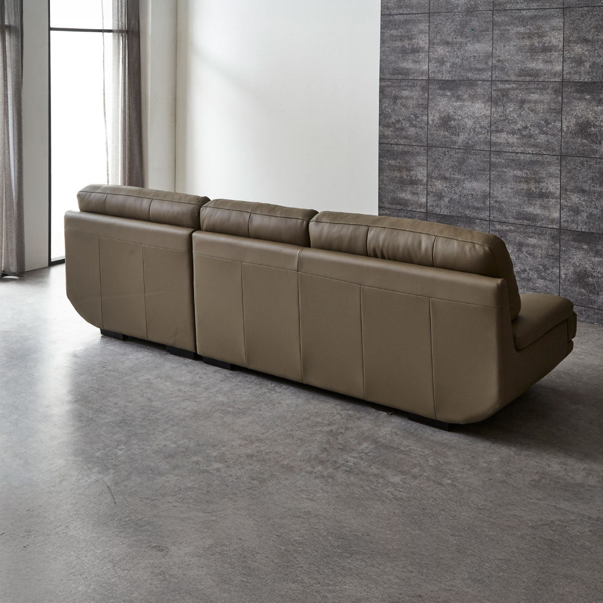 メーダ 左カウチソファ 幅279cm