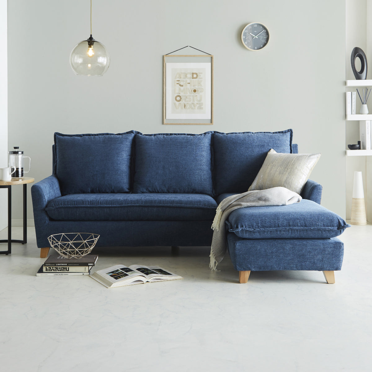 サボン カウチソファ 幅199cm