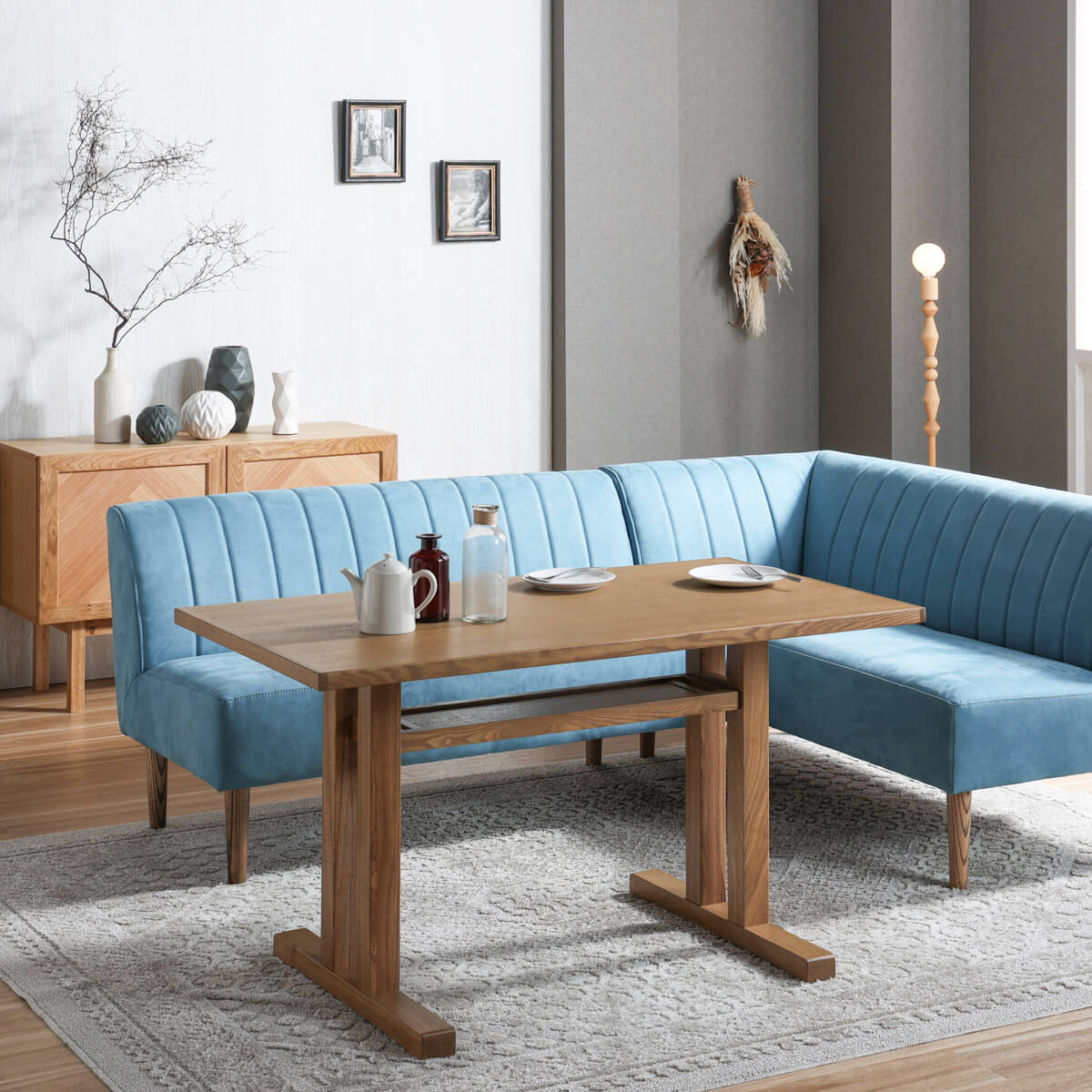 ソルナ ダイニングテーブル 幅115cm