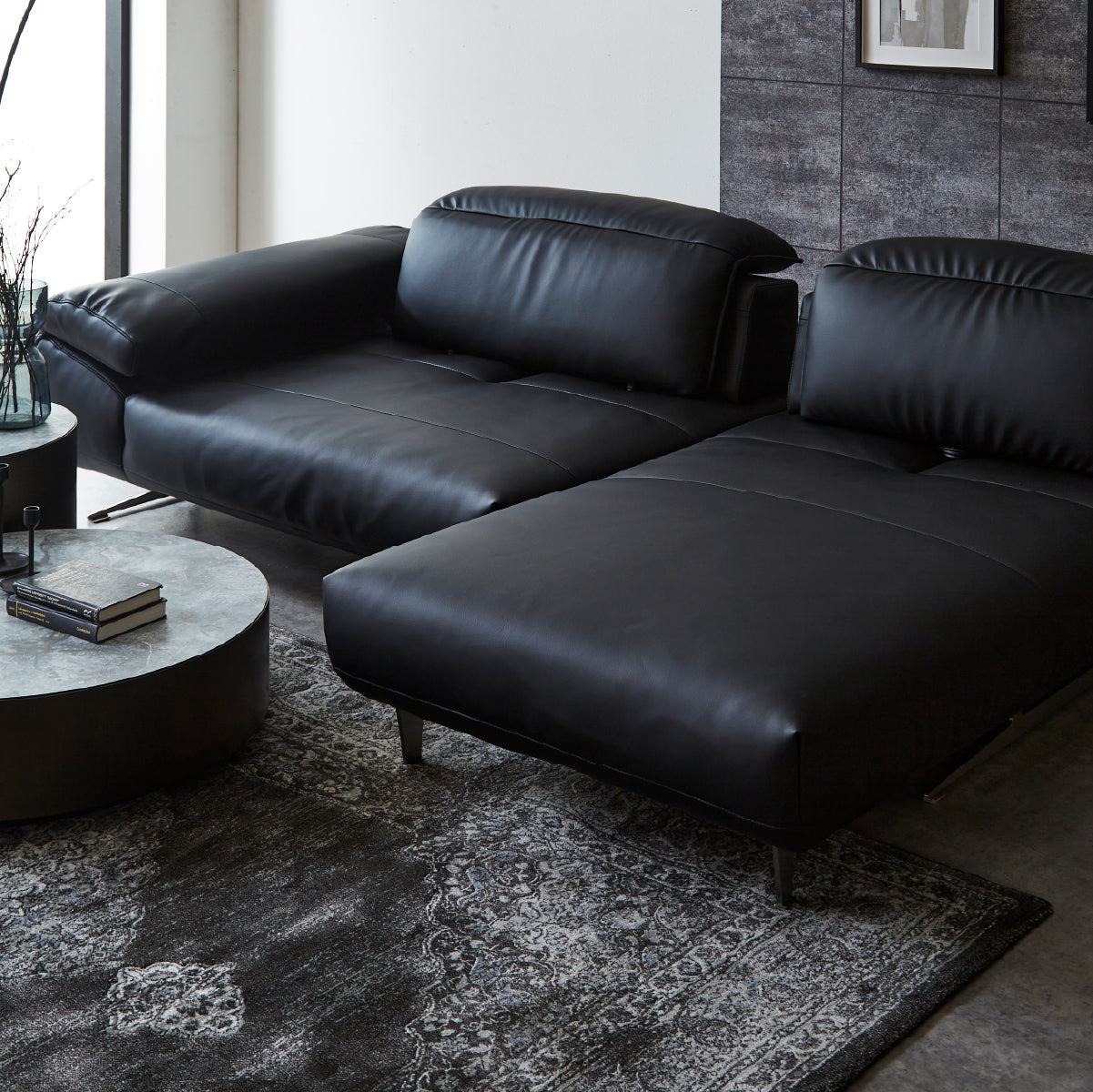 ロニーダス 左スモールカウチソファ 幅239cm