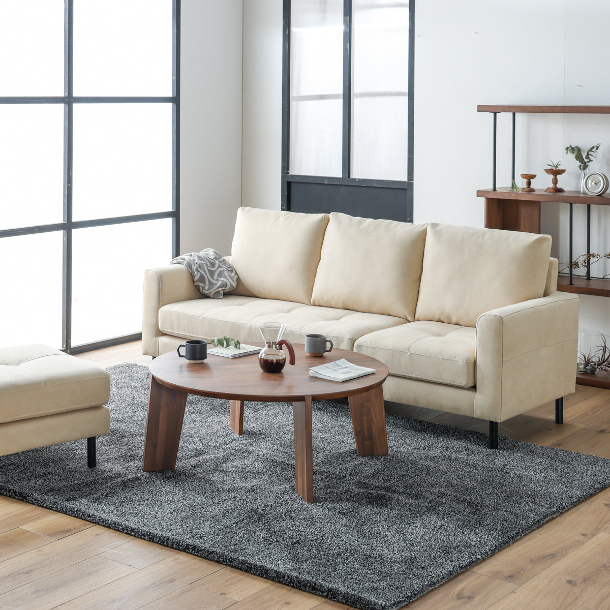 ソラン カウチソファ 幅189cm