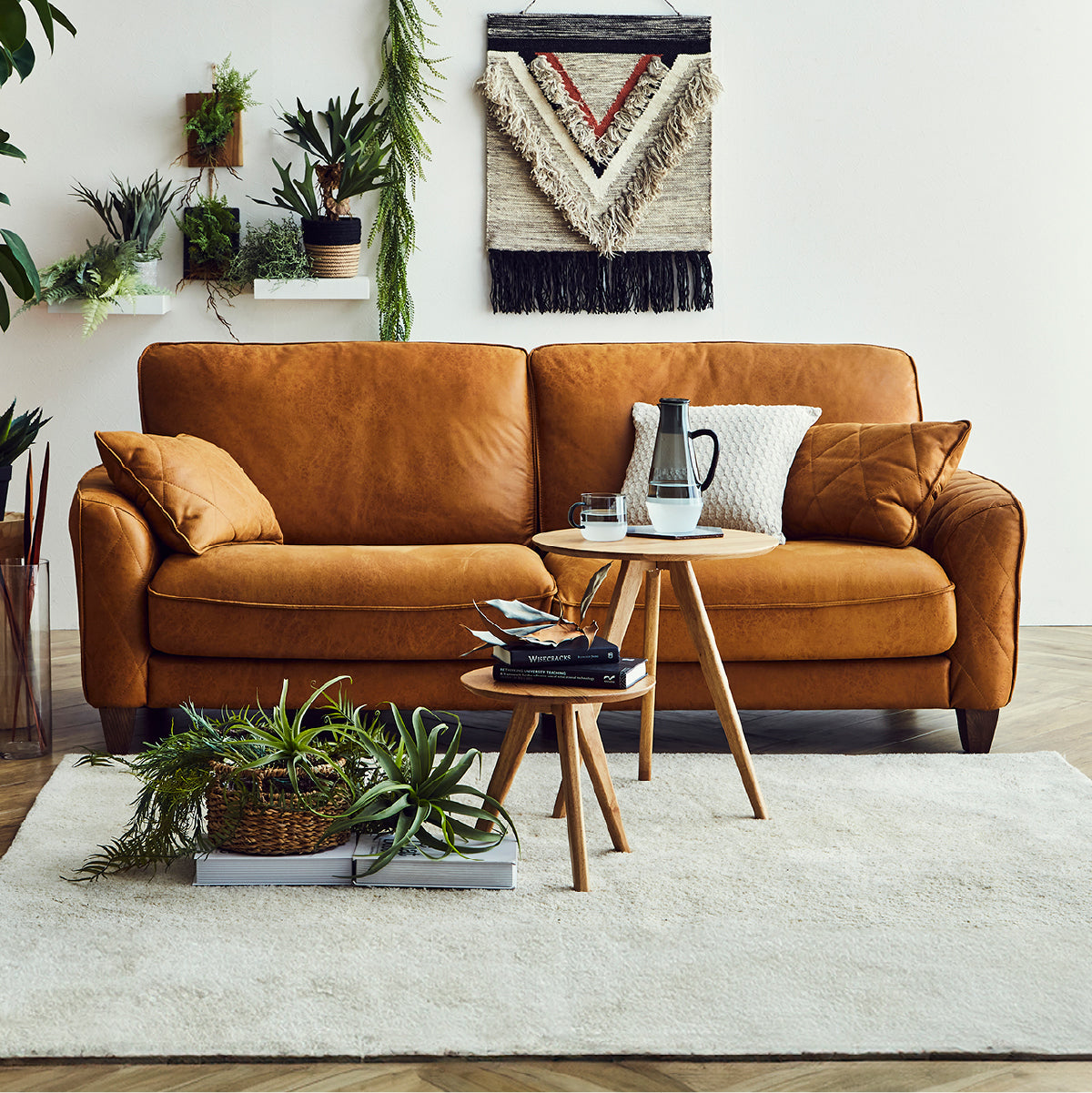 コロンバスⅡ 2人掛けソファ 幅164cm