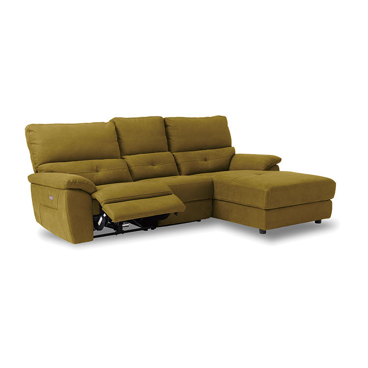 ドラゴ 左スモールカウチソファ 幅219cm