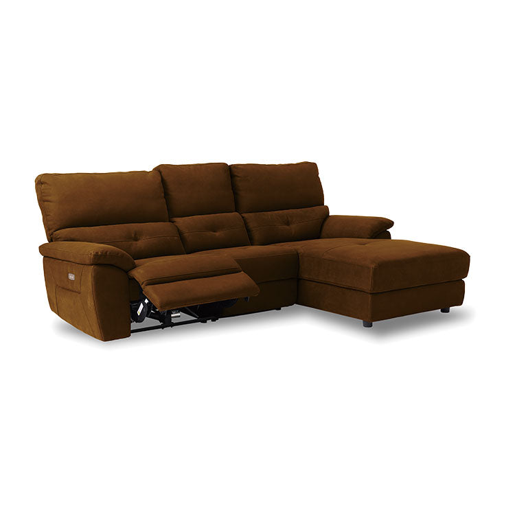 ドラゴ 左スモールカウチソファ 幅219cm