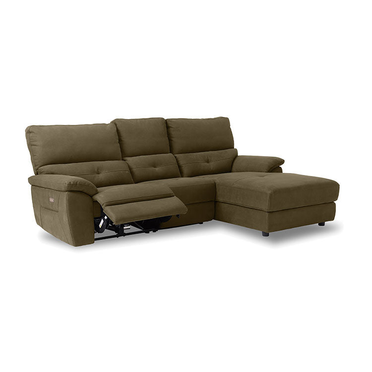 ドラゴ 左スモールカウチソファ 幅219cm