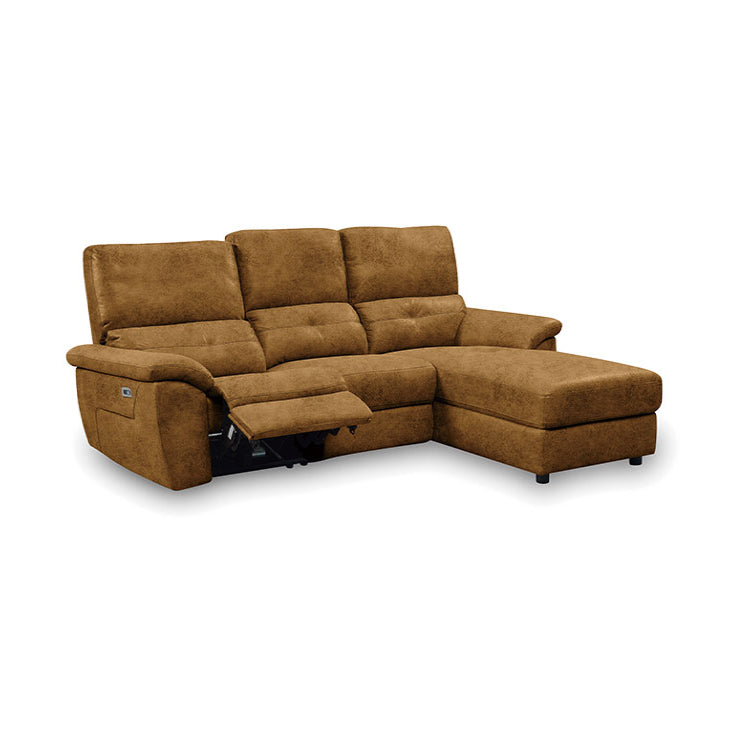 ドラゴ 左スモールカウチソファ 幅219cm