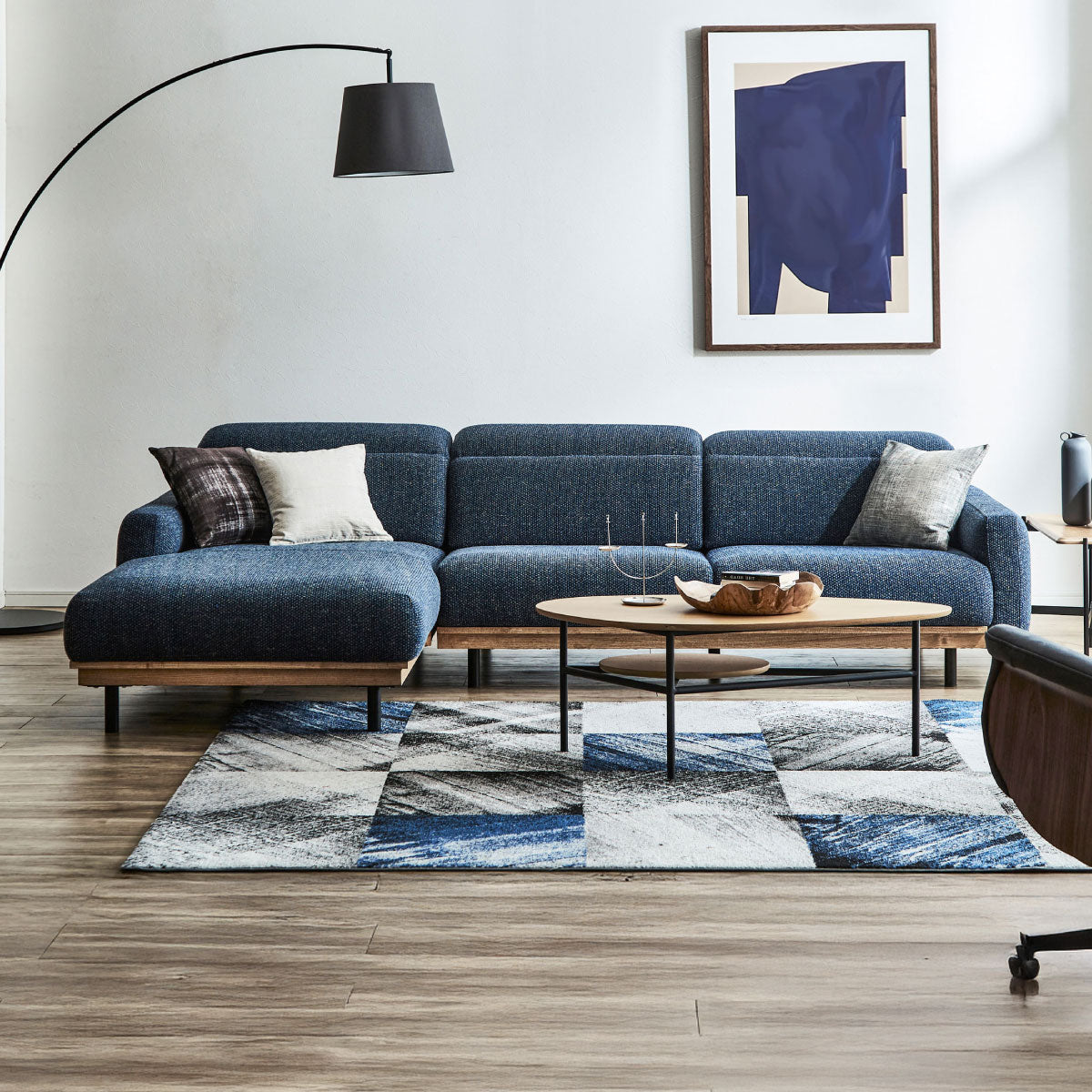 【別注】バレンナ 右カウチソファ 幅284cm