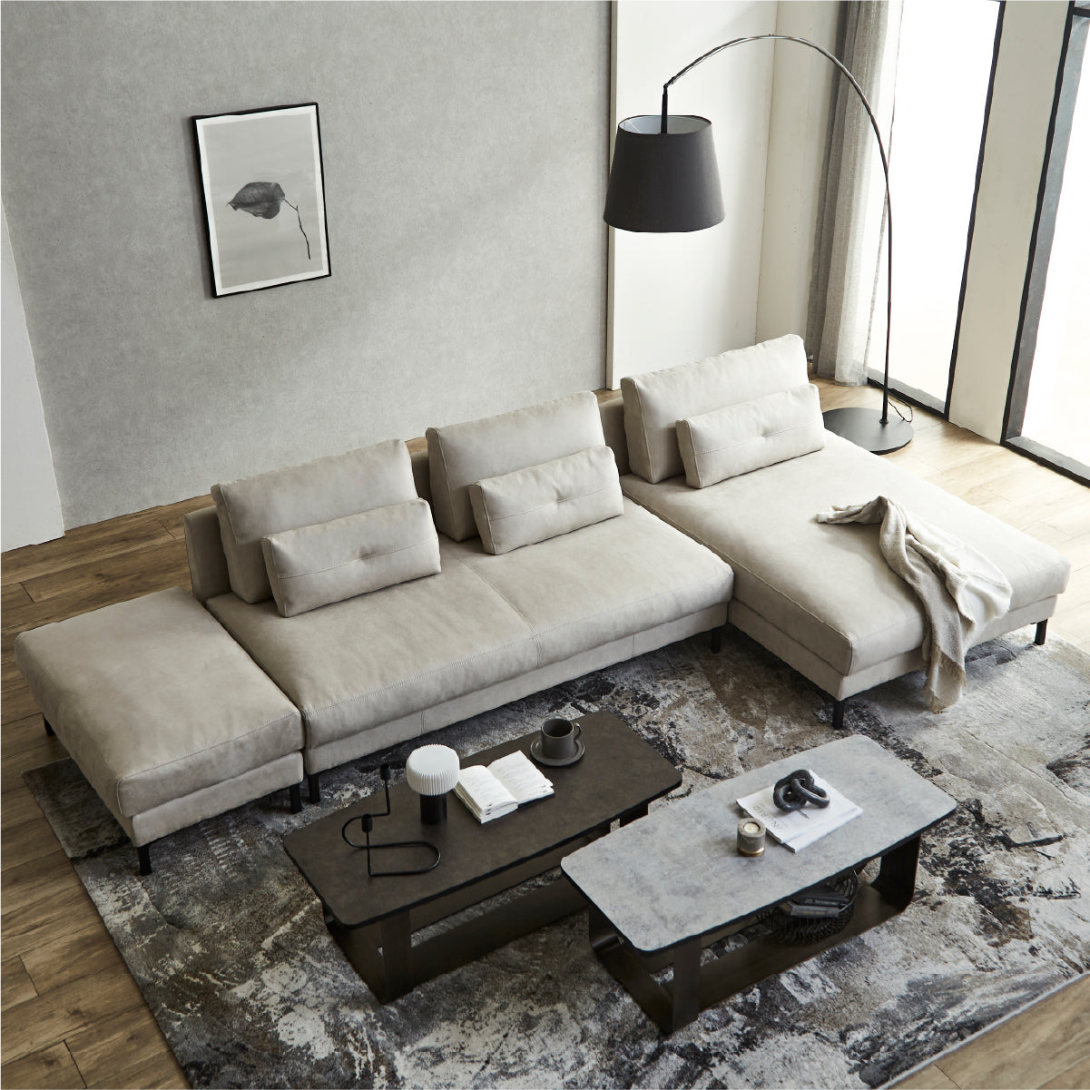 アデルーナ 2人掛けソファ 幅161cm