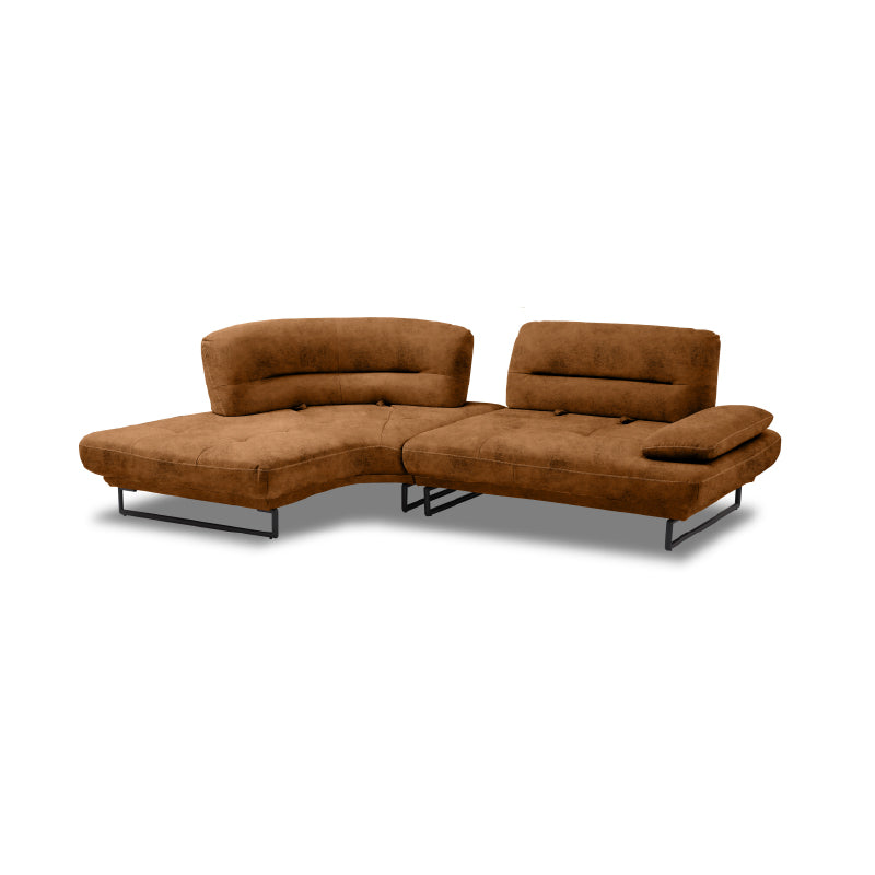 ラルス 右カウチソファ 幅266cm