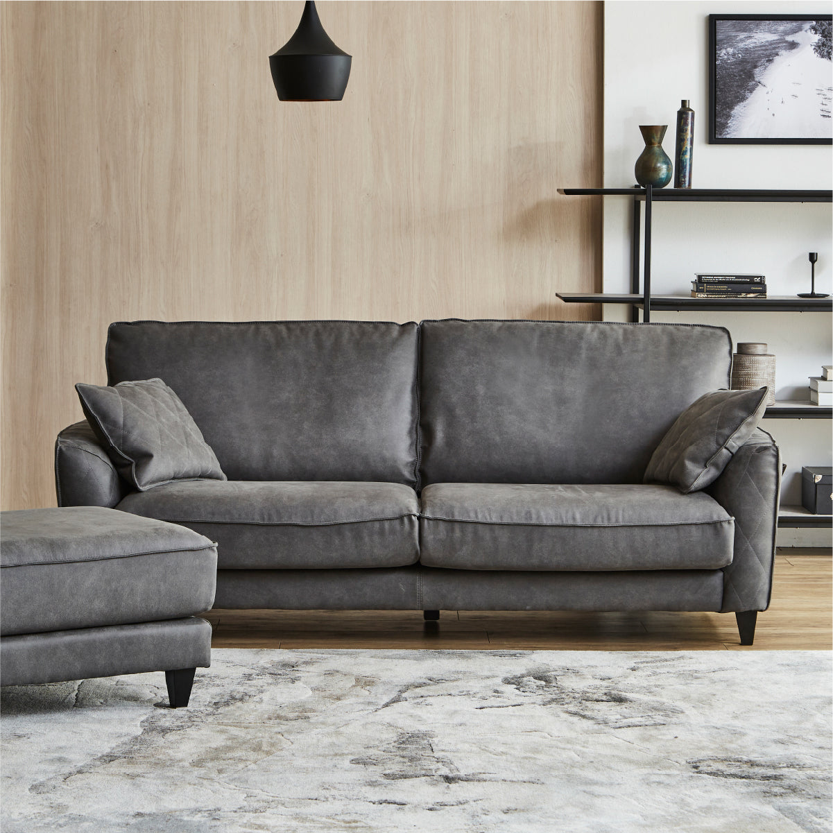 コロンバスⅡ 2人掛けソファ 幅164cm