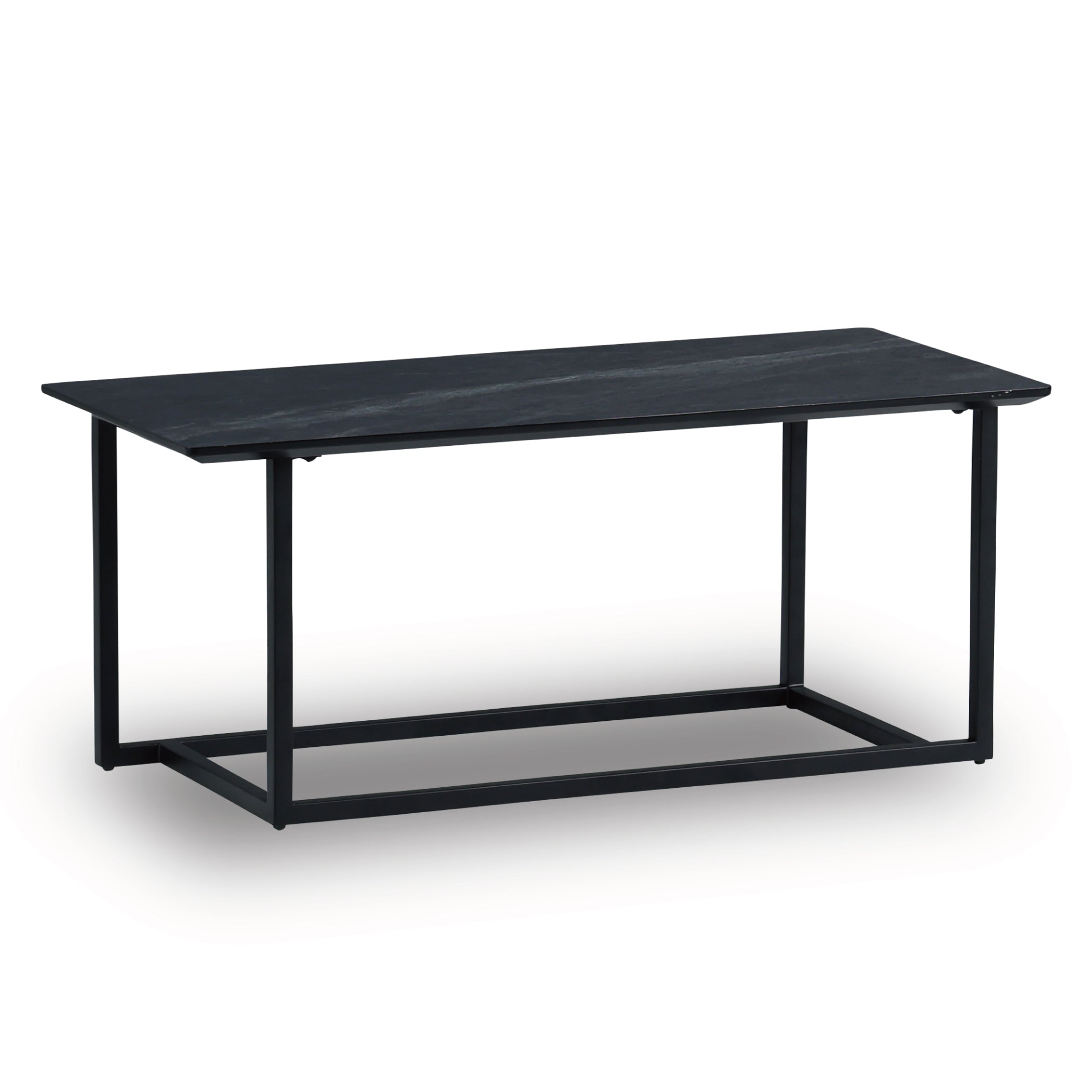 グラシエーロ サイドテーブル ブラックストーン