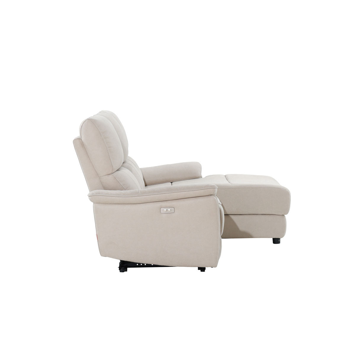 ジャグ 左電動カウチソファ 幅195cm