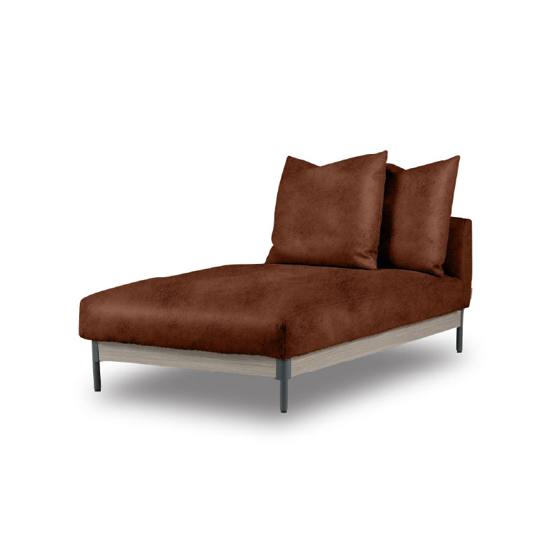 ロベルディ シェーズソファ 幅90cm