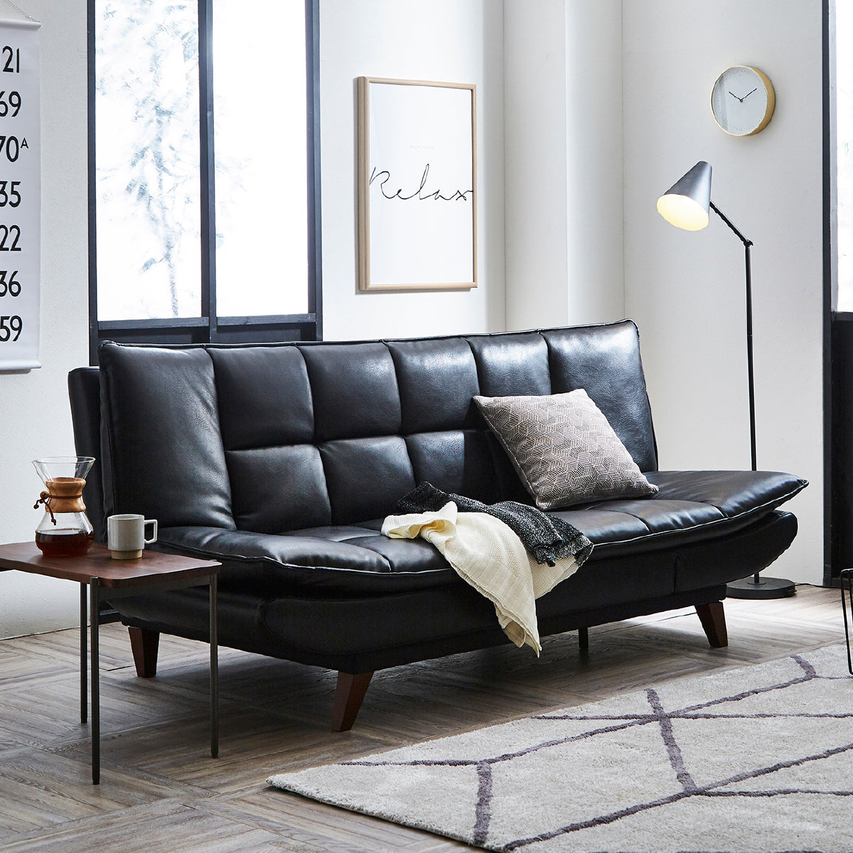 ノキア ソファベッド 幅197cm