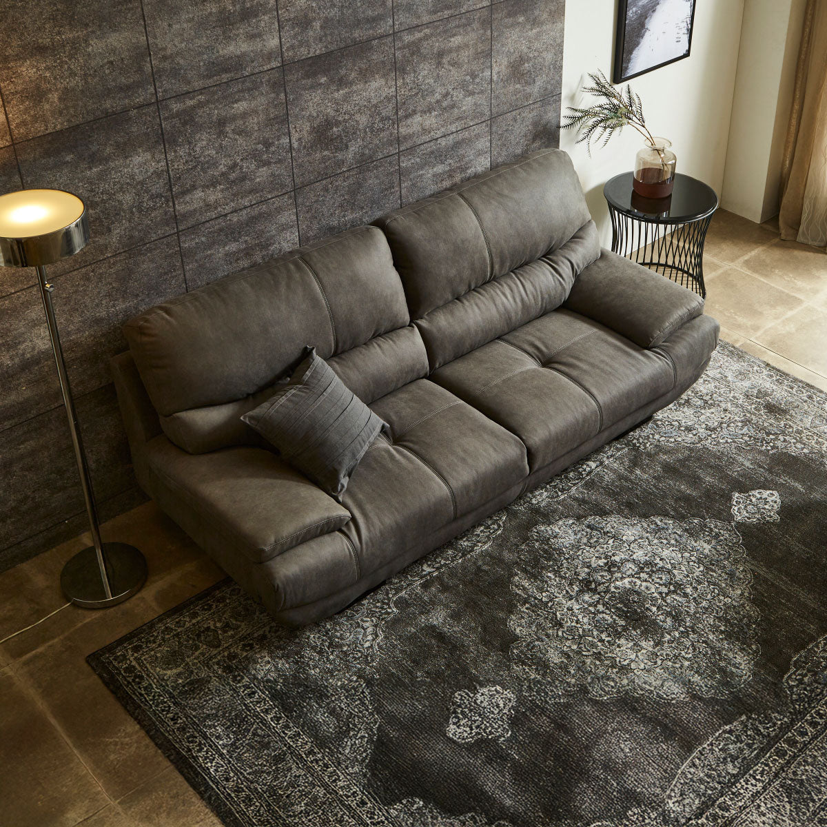 メーダ 3人掛けソファ 幅210cm