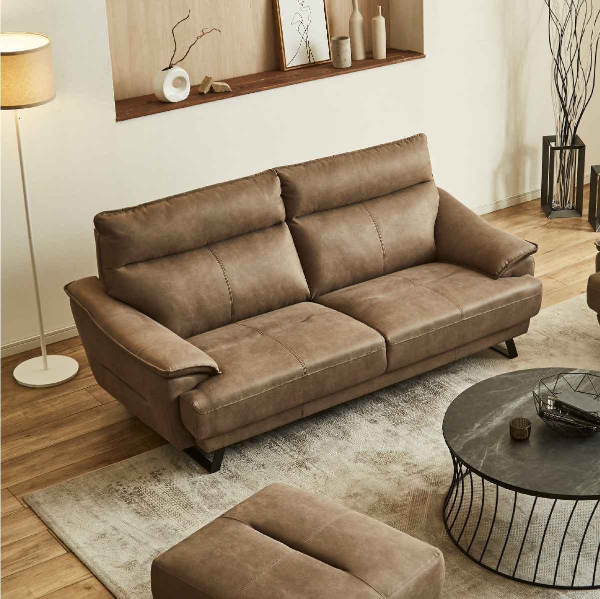 フレデリック 3人掛けソファ 幅195cm