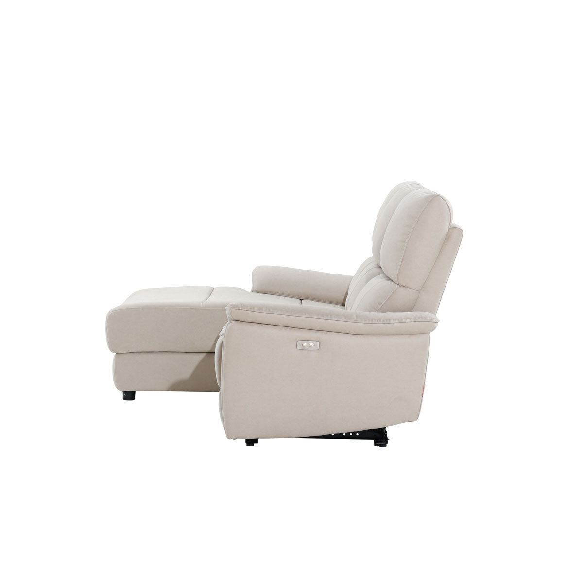 ジャグ 右電動カウチソファ 幅195cm