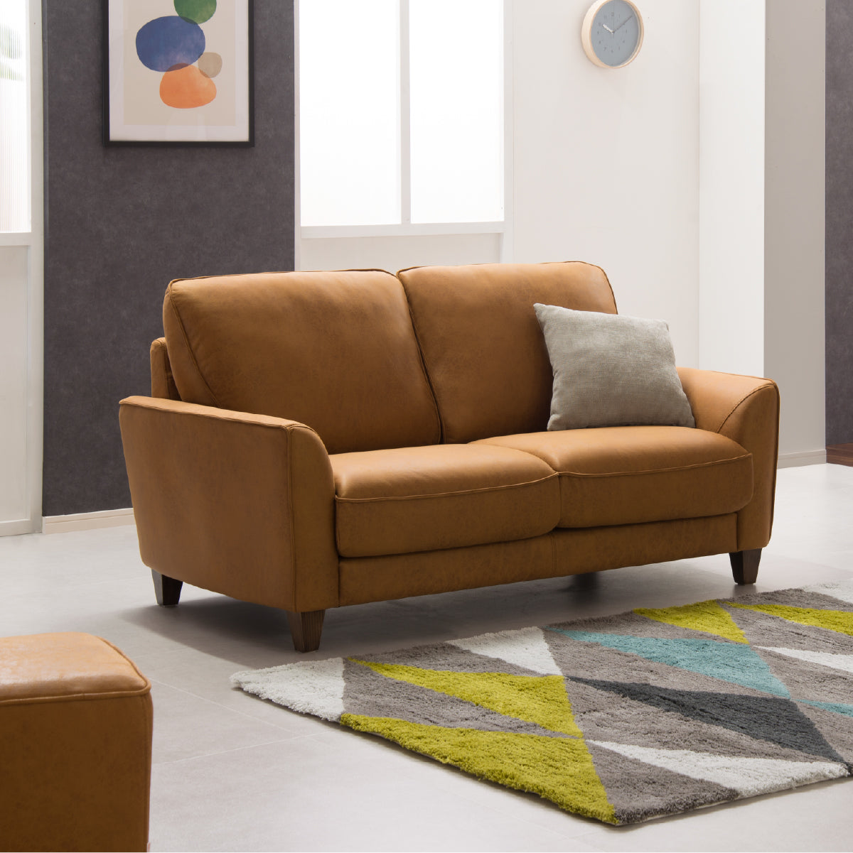 ベルトーネ 2人掛けソファ 幅164cm