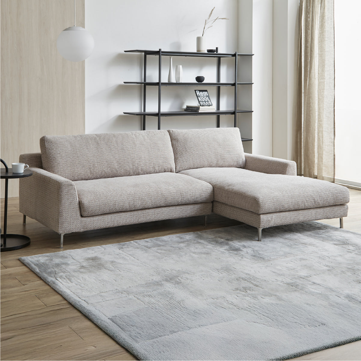 デイラート カウチソファ 幅221cm