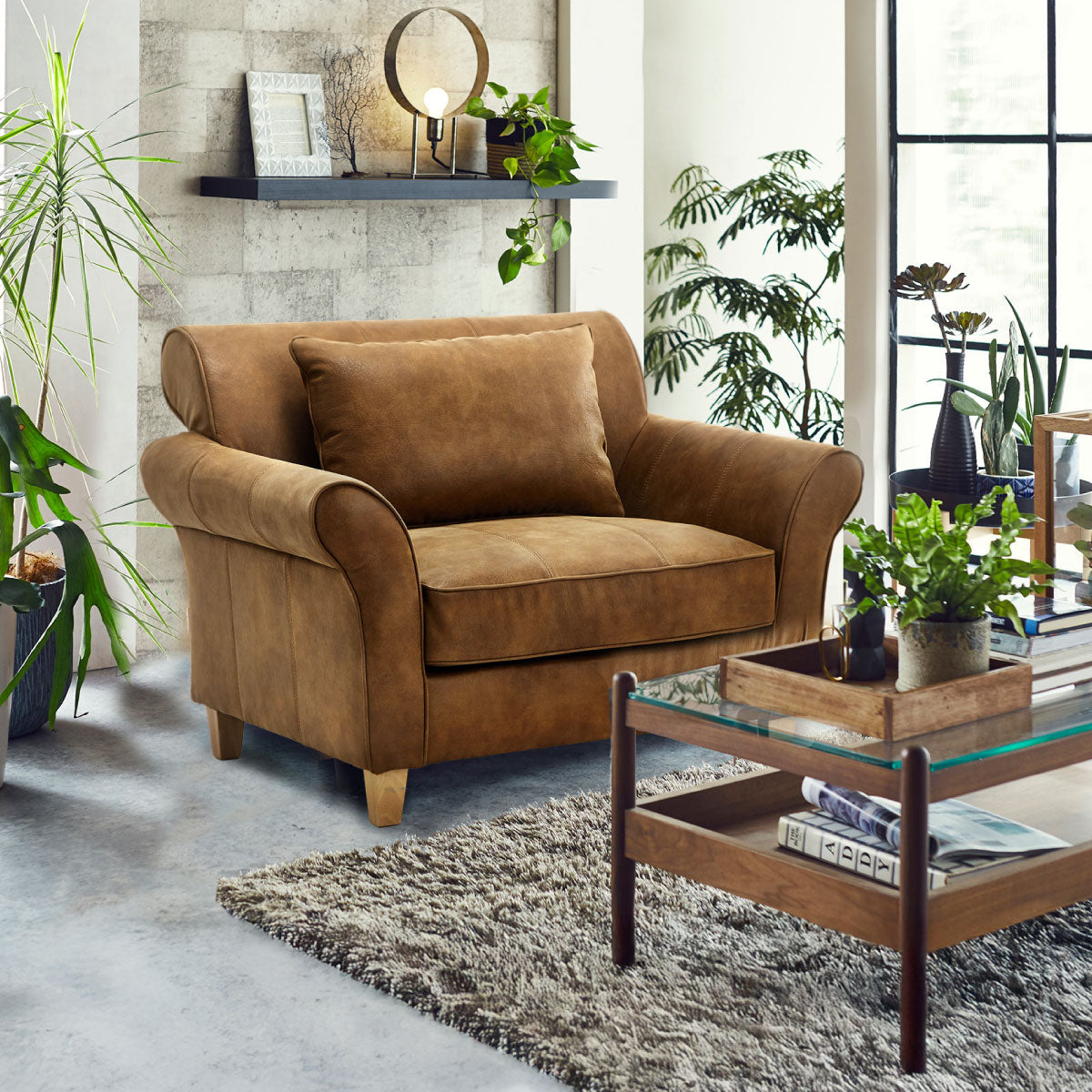 カザル 1人掛けソファ 幅110cm