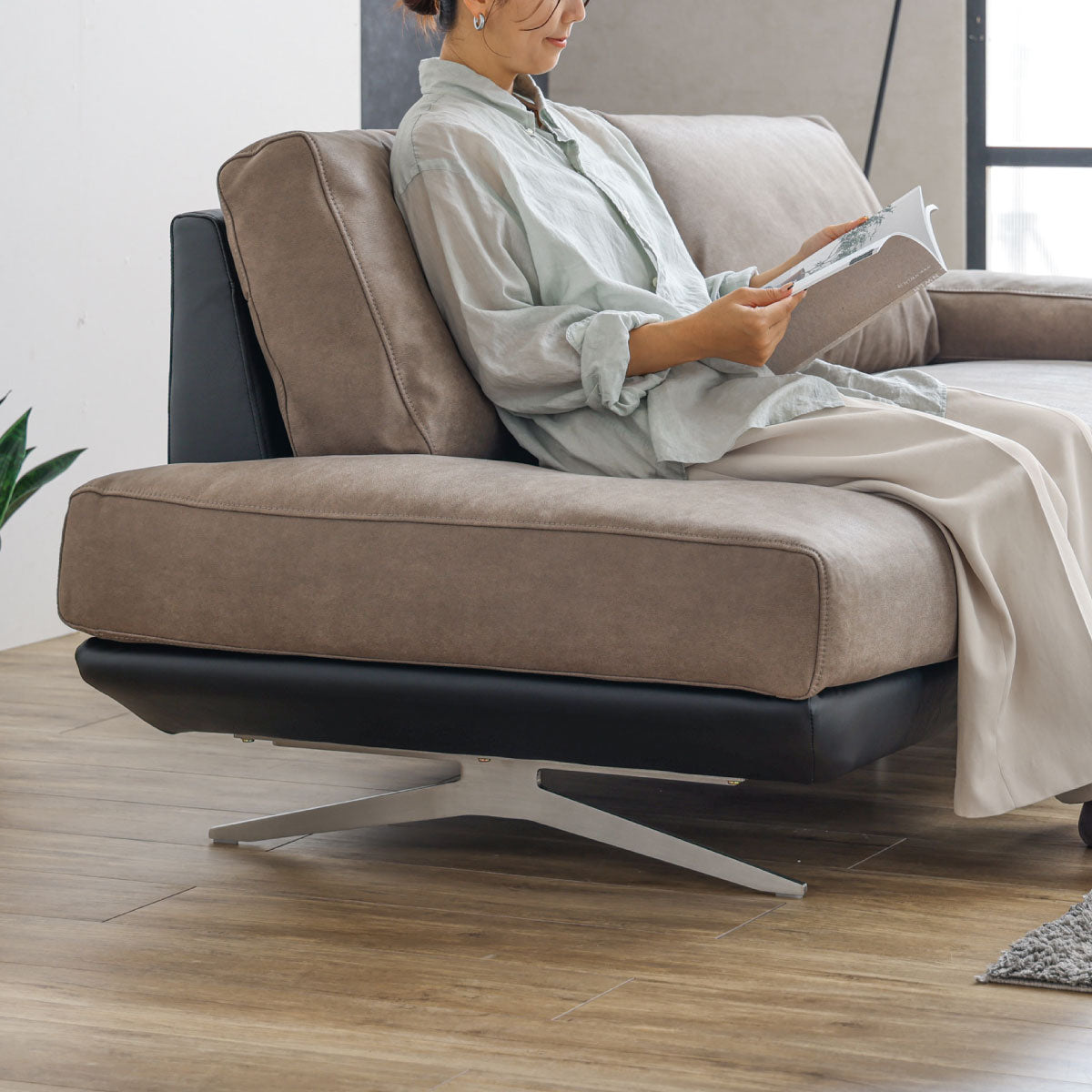 コルトーナ 3人掛けソファ 幅198cm