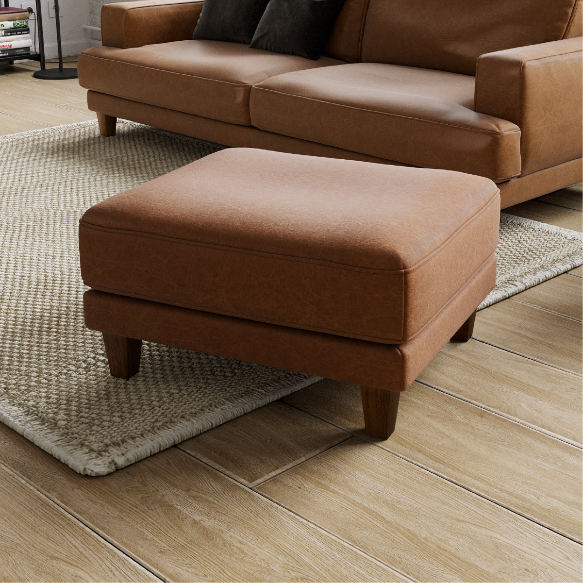 座り心地抜群の低重心なソファ「ジャロ」。