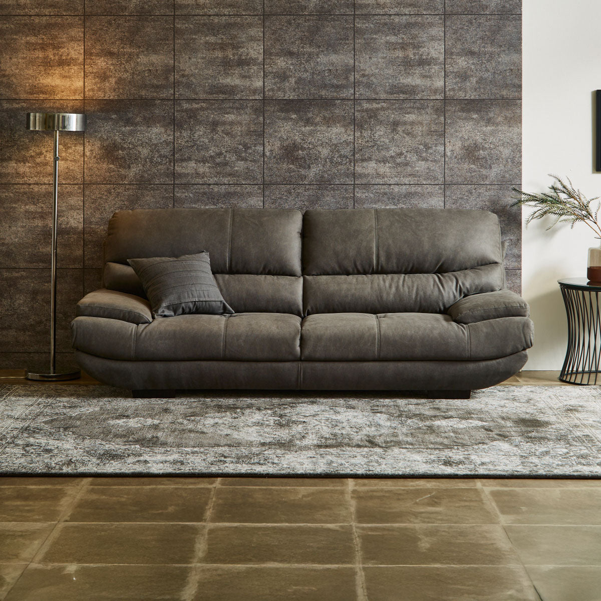 メーダ 3人掛けソファ 幅210cm