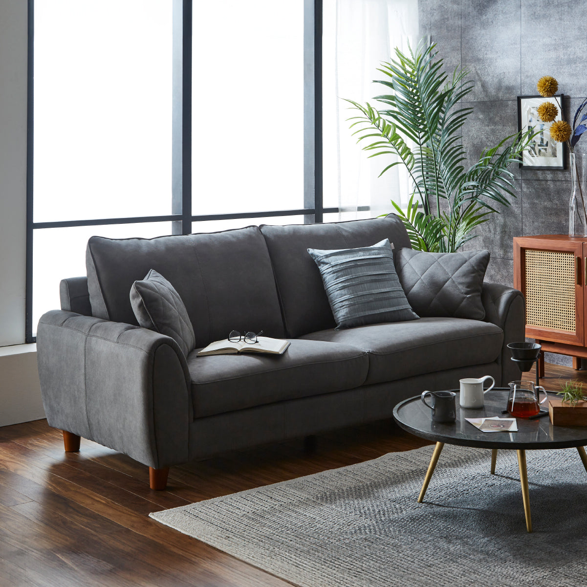 ヘンリー 2人掛けソファ 幅160cm