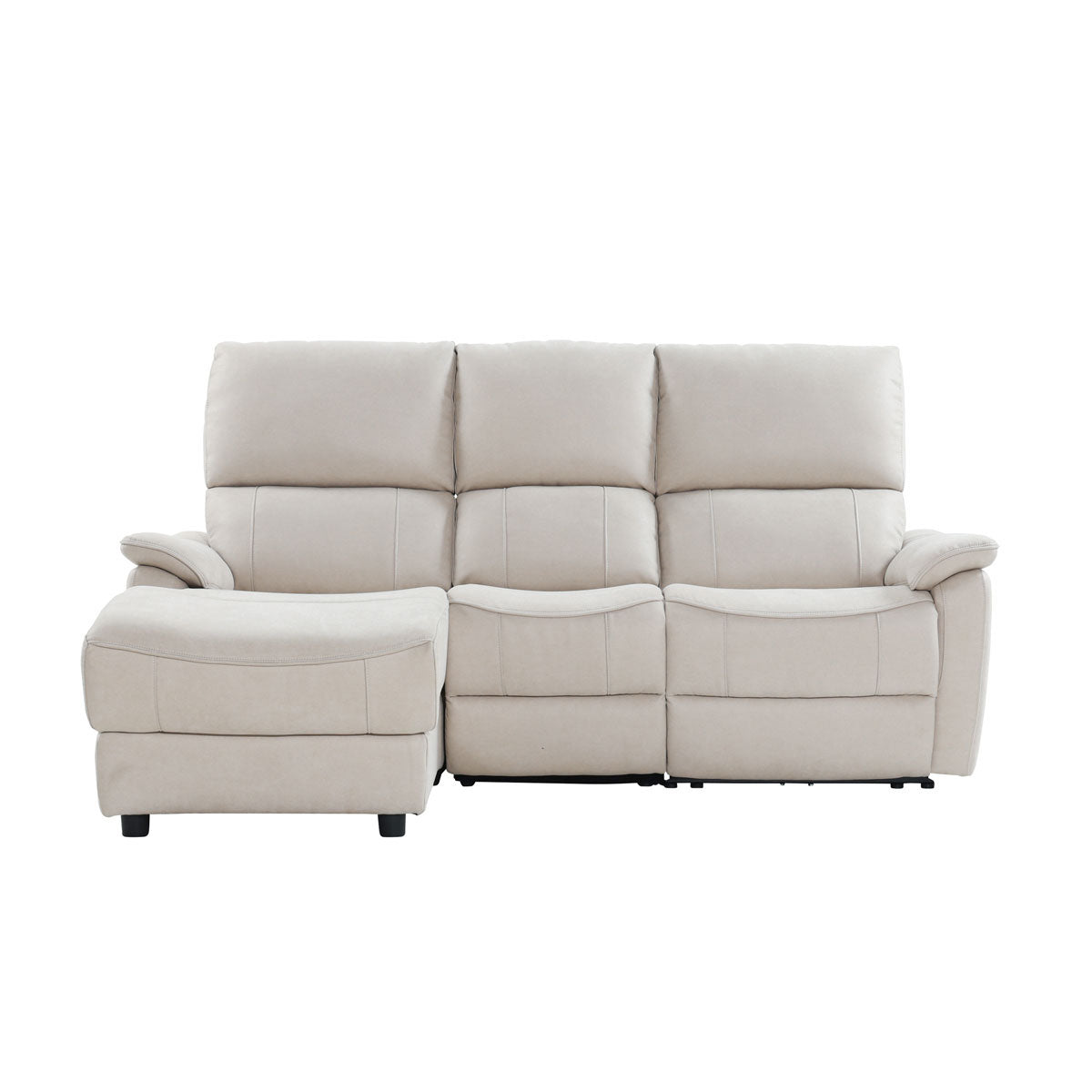 ジャグ 右電動カウチソファ 幅195cm