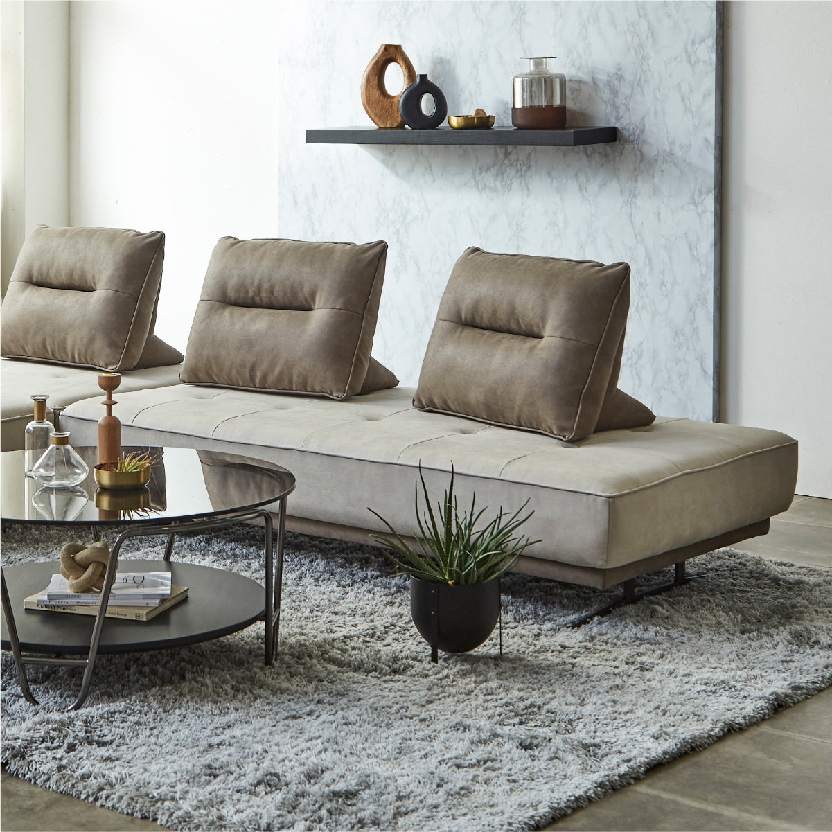 アベンタ 3人掛けソファ 幅180cm