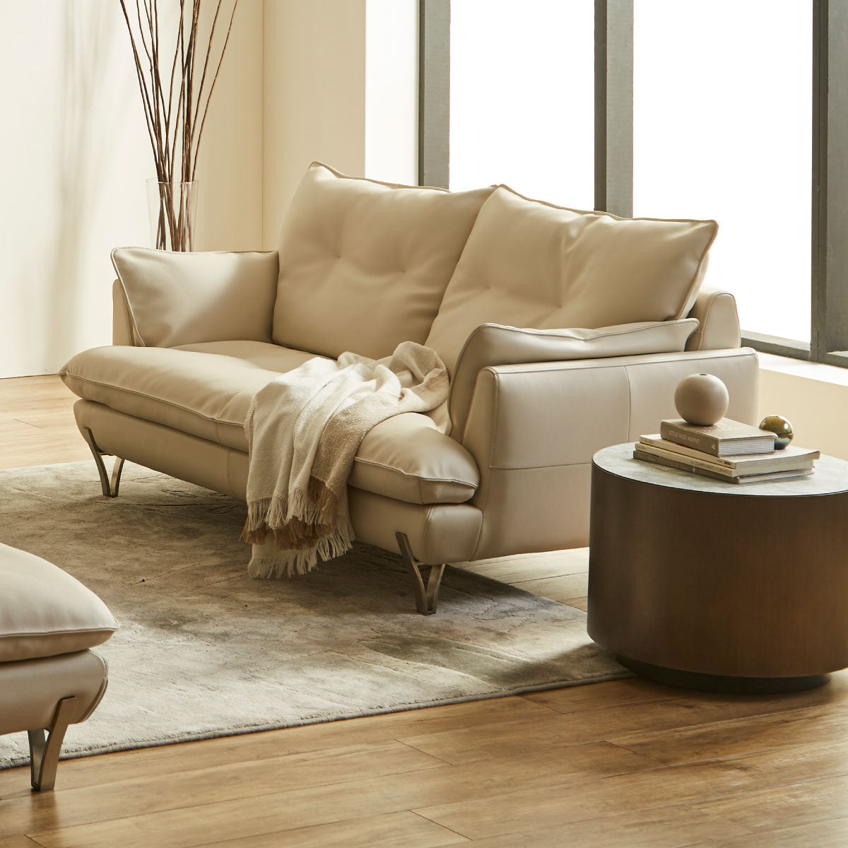 ゼルモンド 2人掛けソファ 幅168cm