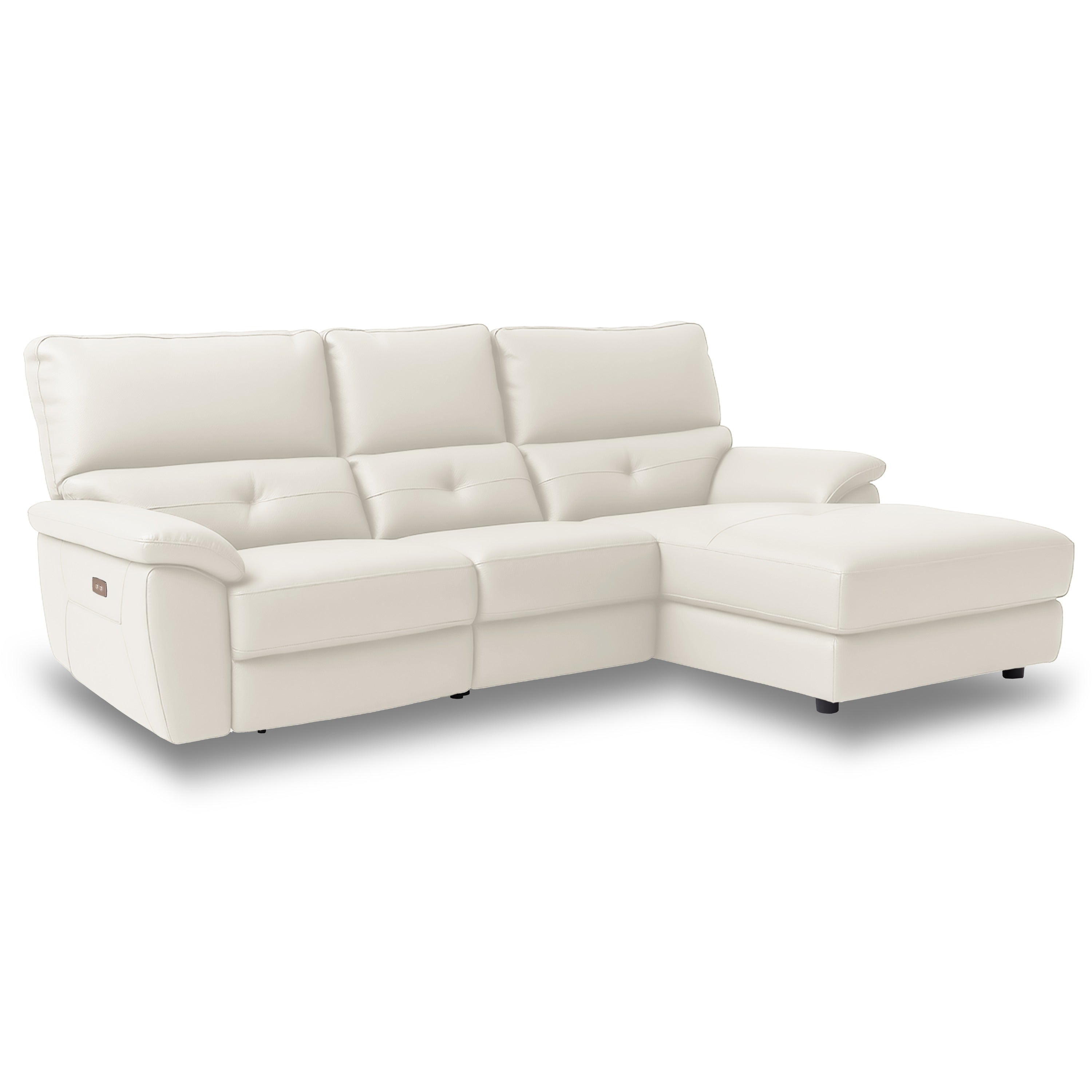 ドラゴ 左電動カウチソファ 幅242cm