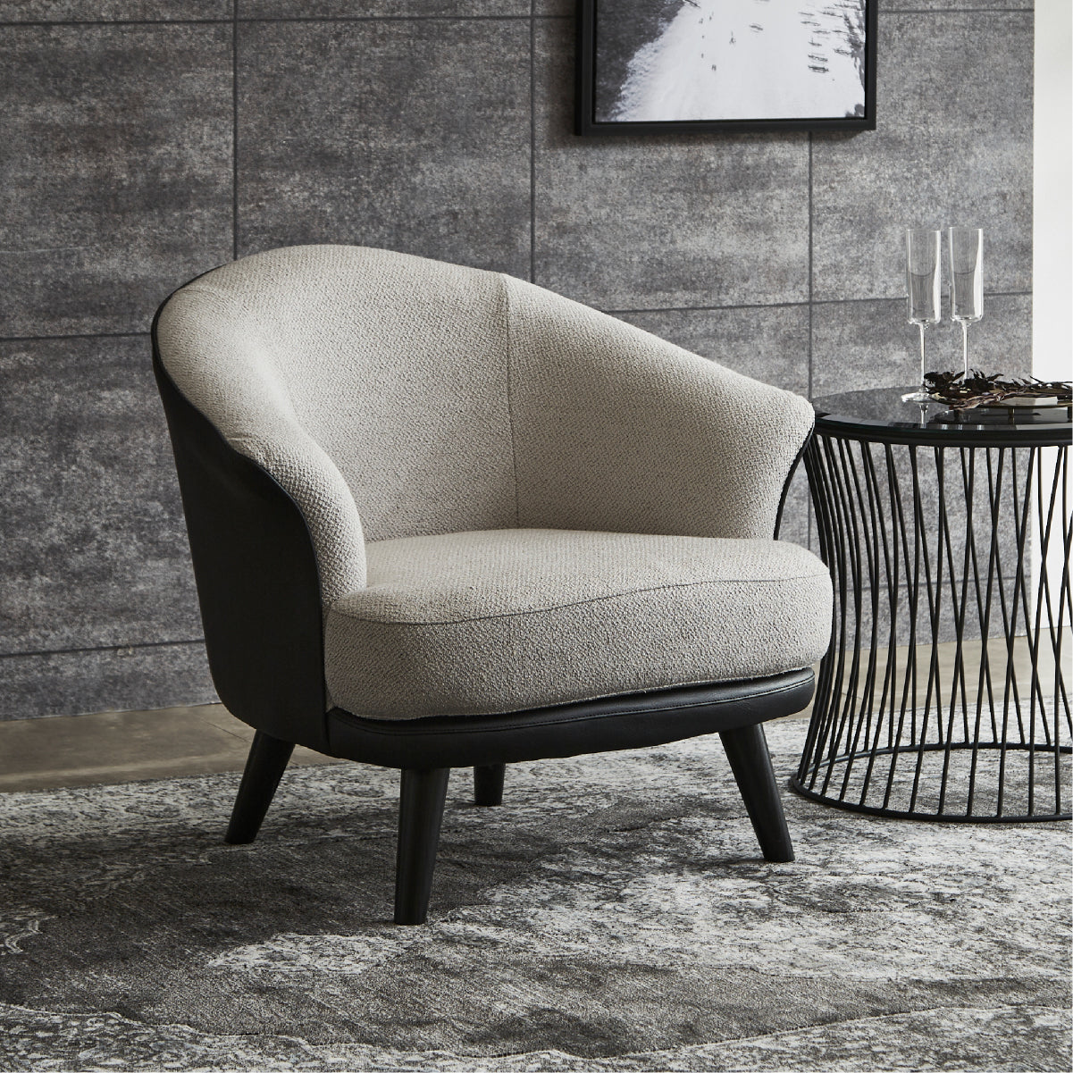 クレビス 1人掛けソファ 幅81cm