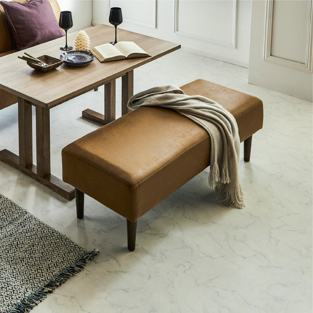 ソルナ ベンチ 幅120cm