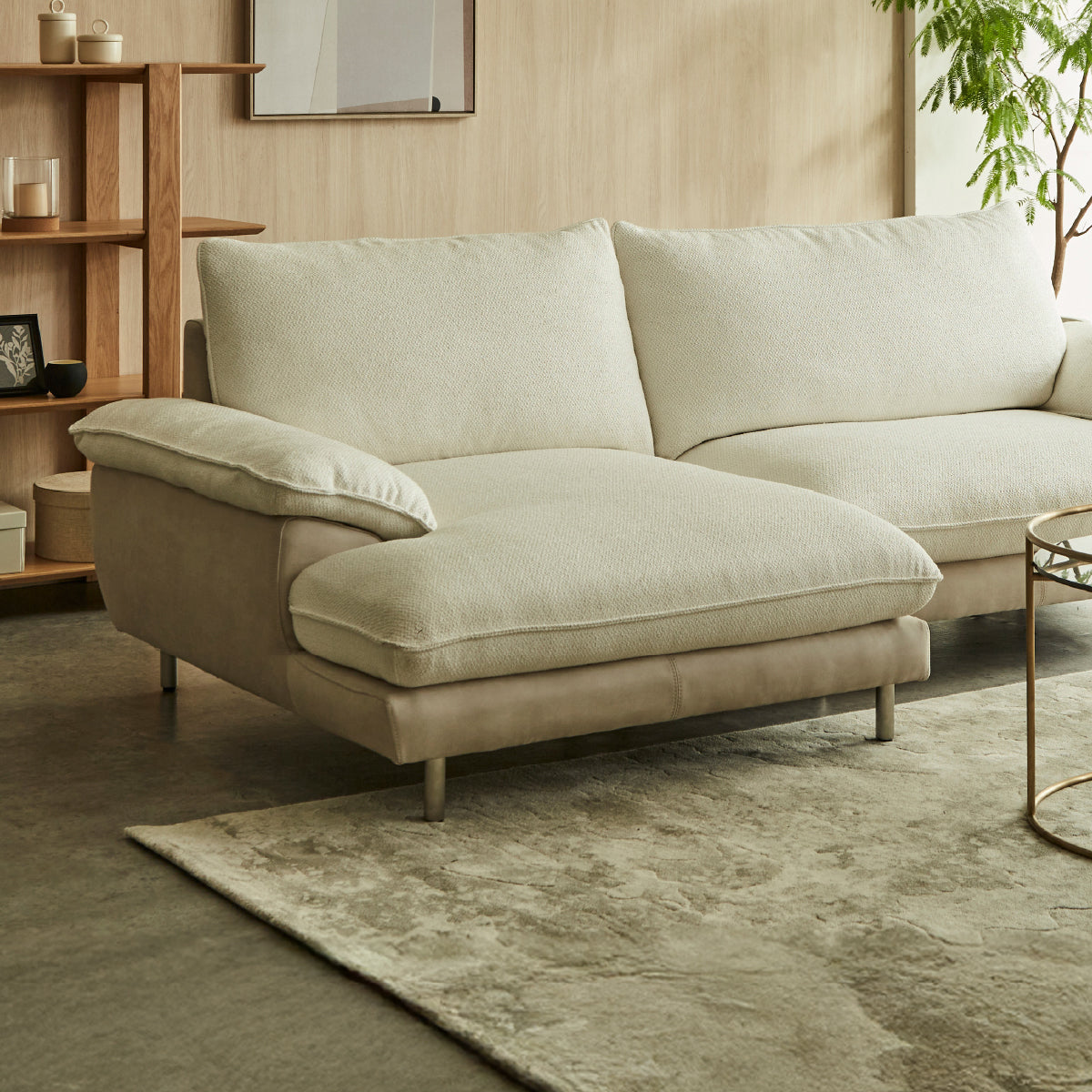 クレアージュ カウチソファ 幅241cm