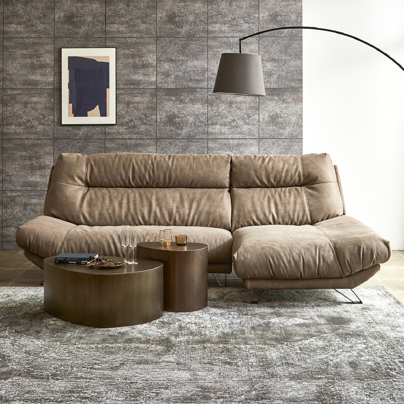 ブルネロ 左スモールカウチソファ 幅227cm