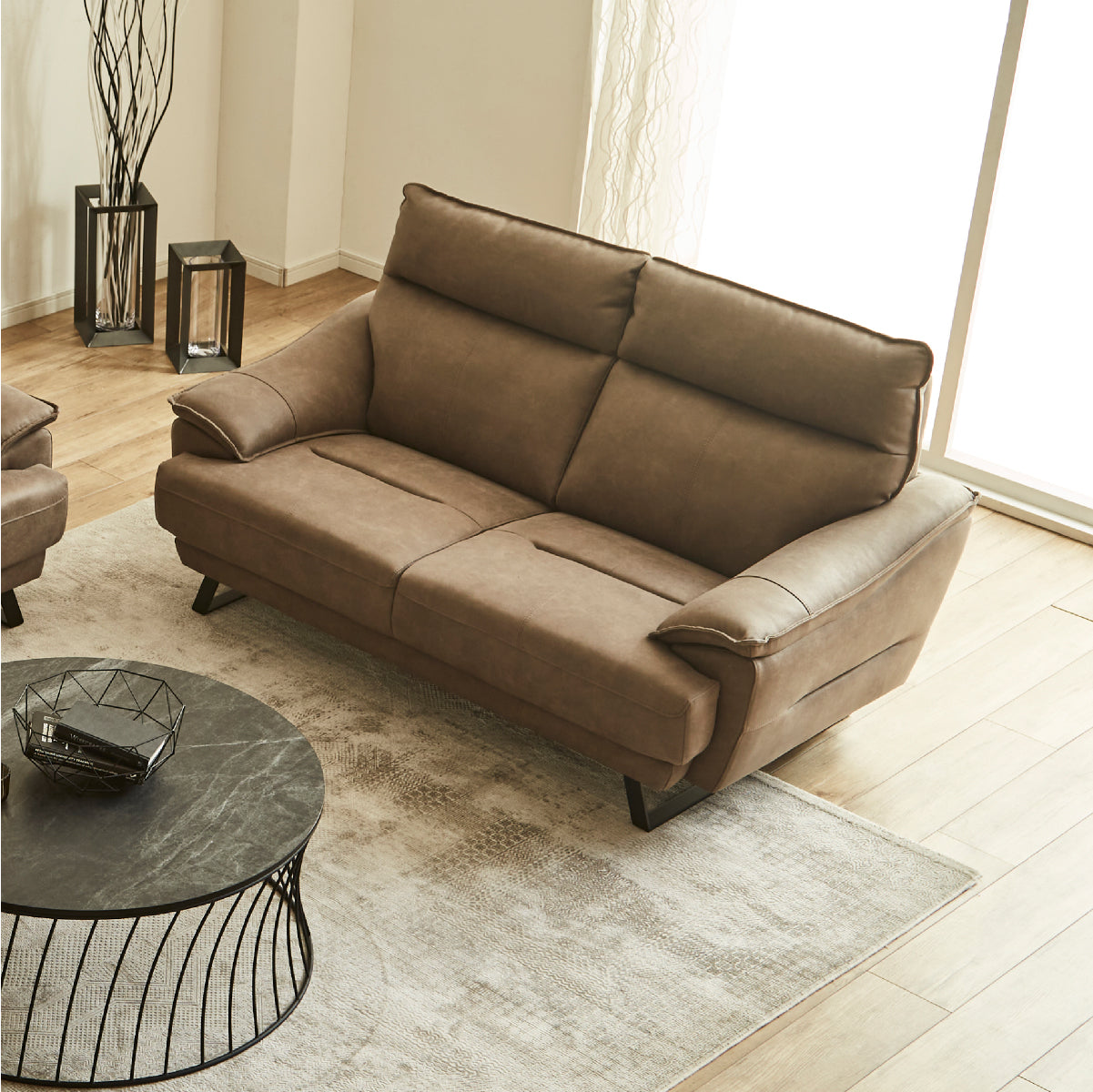 フレデリック 2人掛けソファ 幅165cm