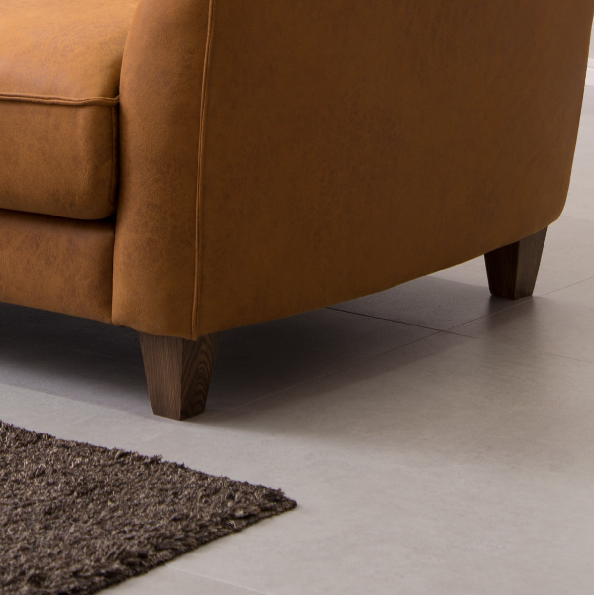 ベルトーネ 3人掛けスモールソファ 幅185cm