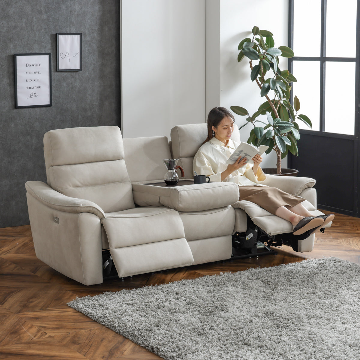 スパーダ 3人掛けソファ 幅190cm