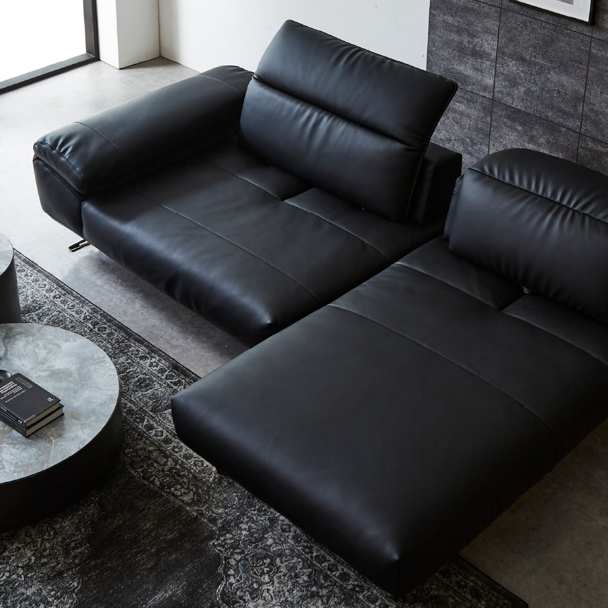 ロニーダス 左スモールカウチソファ 幅239cm