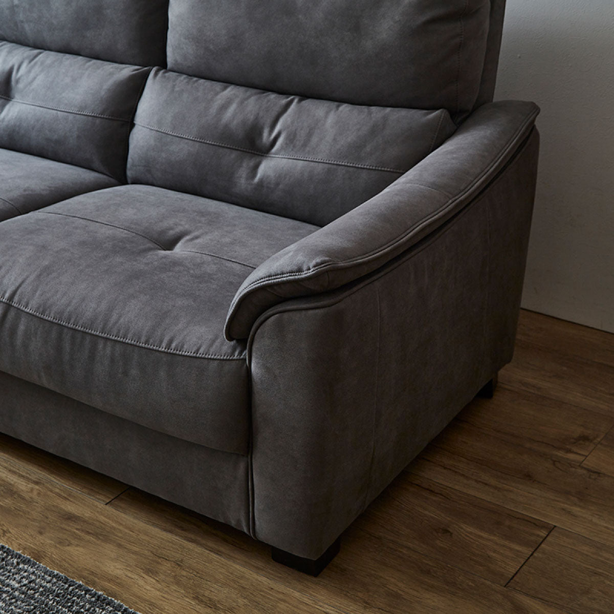 センプレ 右カウチソファ 幅241cm