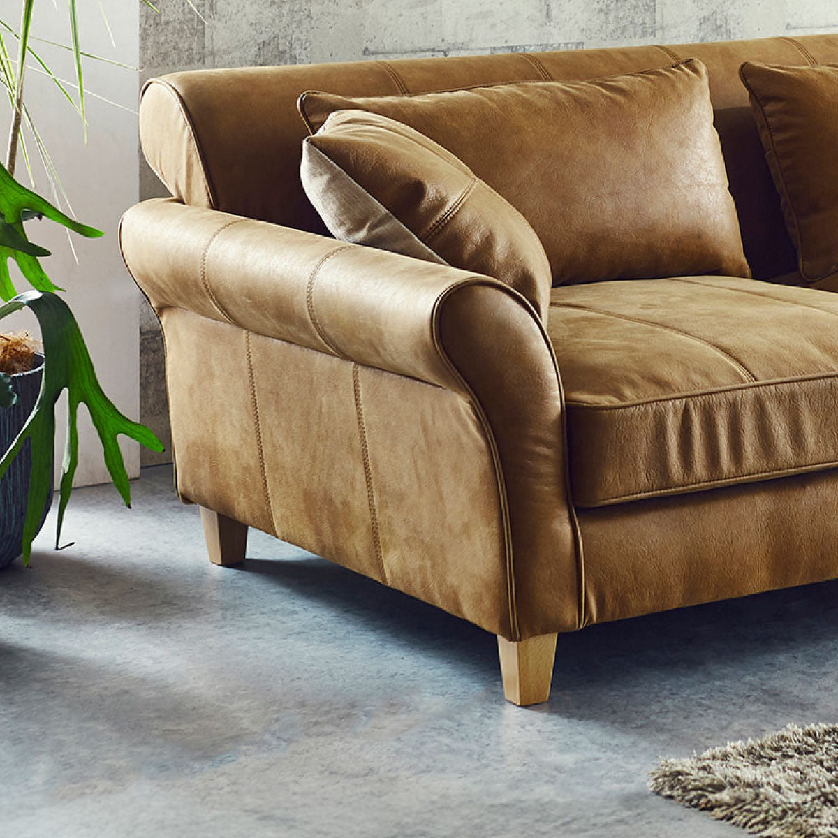 カザル 3人掛けソファ 幅198cm