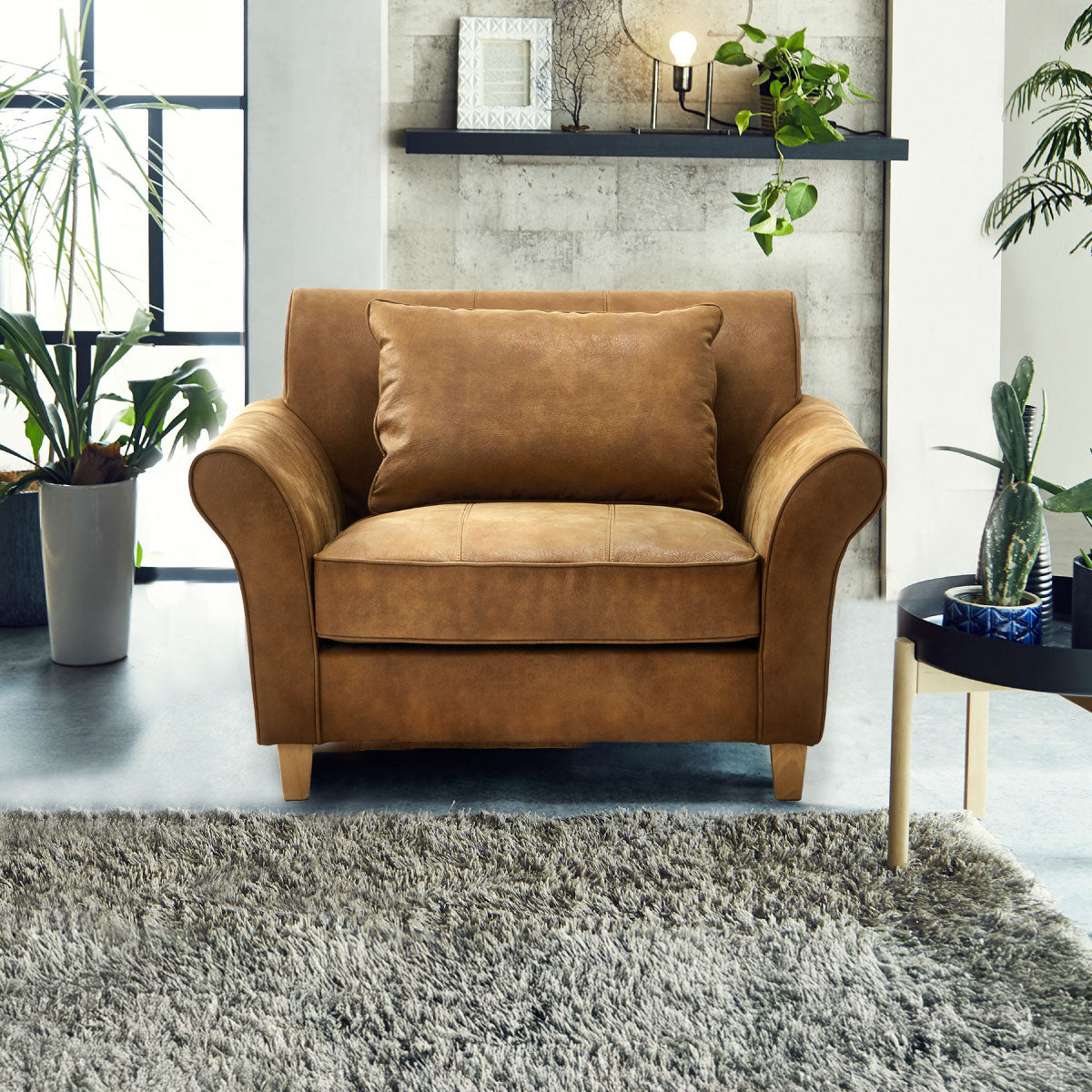 カザル 1人掛けソファ 幅110cm