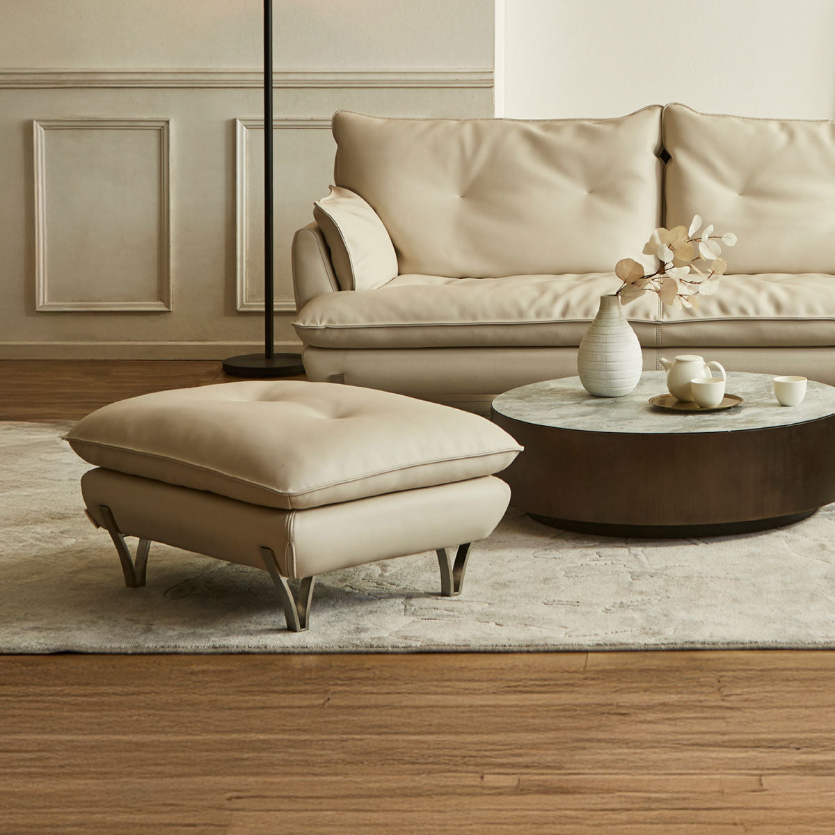 ゼルモンド オットマン 幅75cm