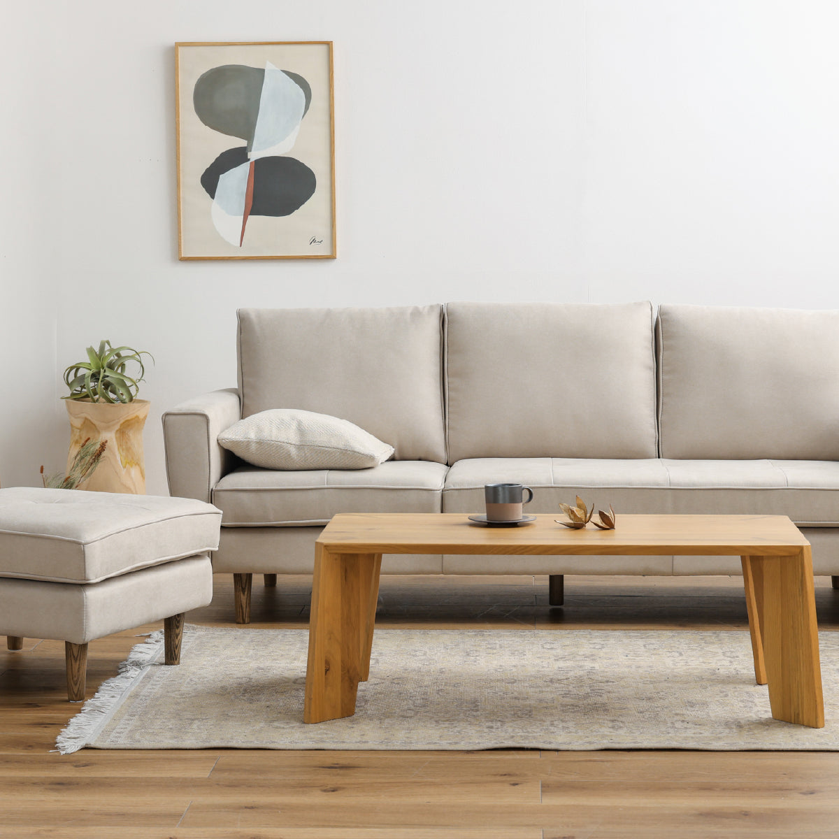 フリー カウチソファ 幅199cm