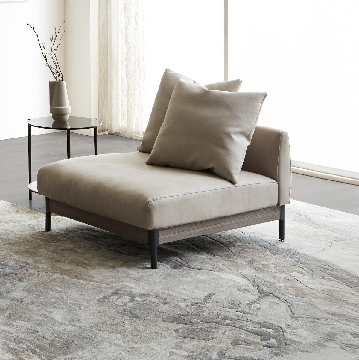 ロベルディ 1人掛けソファ 幅90cm