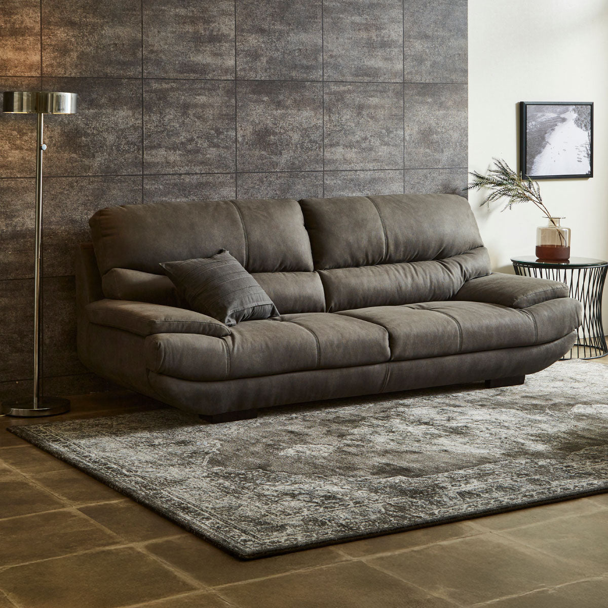 メーダ 3人掛けソファ 幅210cm