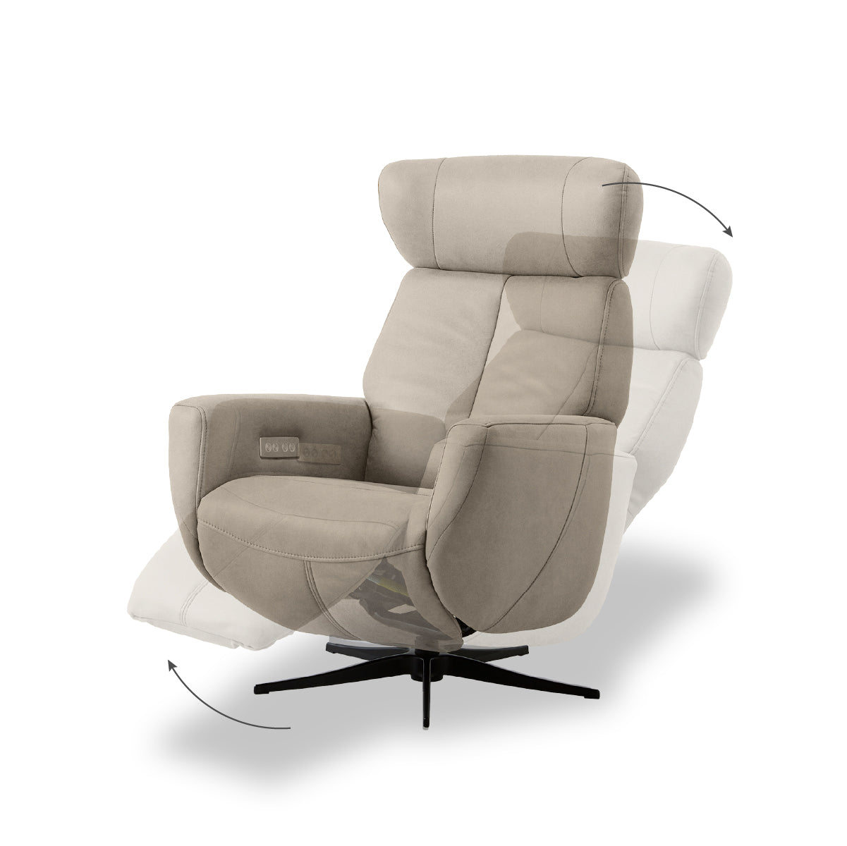 メンテ 電動パーソナルチェア 幅76cm