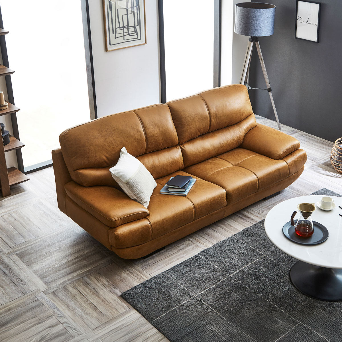 メーダ 3人掛けソファ 幅210cm ｜ RELAX FORM®/リラックスフォーム