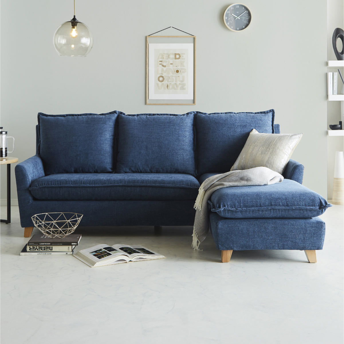 サボン カウチソファ 幅199cm